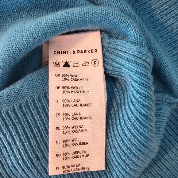 Chinti & Parker x Barbie Rollercoaster Sweater Wool Cashmere Size XXL NWT - Picture 10 of 10